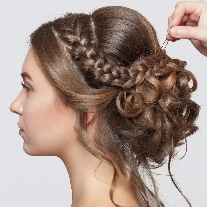 🌲Early Christmas Sale 49% OFF🎁Messy Curly Dish Bun