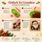 🎄💎 Kreative Weihnachts-Diamantmalerei – Entspannendes DIY Bastelset für festliche Wanddeko