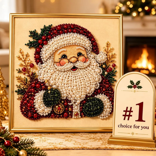 🎄💎 Kreative Weihnachts-Diamantmalerei – Entspannendes DIY Bastelset für festliche Wanddeko