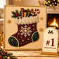 🎄💎 Kreative Weihnachts-Diamantmalerei – Entspannendes DIY Bastelset für festliche Wanddeko
