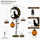 🎃✨ Dieser leuchtende Halloween-Kürbis macht jeden Garten magisch! 👻