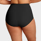 💖Zeitlich begrenztes Angebot: 50 % Rabatt💖 High-Waist-Slip in Übergröße mit überkreuztem Bauch-weg-Effekt