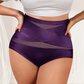 💖Zeitlich begrenztes Angebot: 50 % Rabatt💖 High-Waist-Slip in Übergröße mit überkreuztem Bauch-weg-Effekt