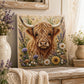 💐 DIY-Set „Highland Cow“ mit Perlenkunst – Entspannendes Bastelprojekt für atemberaubende Kunstwerke im Küstenstil 🦉