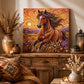 💐 DIY-Set „Highland Cow“ mit Perlenkunst – Entspannendes Bastelprojekt für atemberaubende Kunstwerke im Küstenstil 🦉