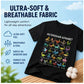 🦖Top-Angebot: 50 % Rabatt ✨ T-Shirt für Kinder mit Dinosaurier- und Alphabet-Motiv