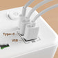 🎉 Nur für kurze Zeit: 50 % Rabatt! 🔌 Steckdosenadapter mit USB-C-Ladeanschluss – 2 USB-Ports, Nachtlicht-Funktion & weltweite Steckerkompatibilität ✨