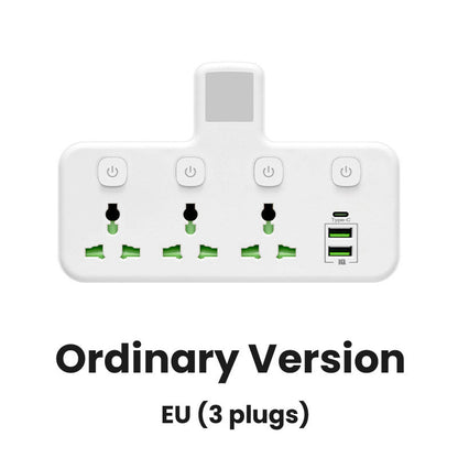 🎉 Nur für kurze Zeit: 50 % Rabatt! 🔌 Steckdosenadapter mit USB-C-Ladeanschluss – 2 USB-Ports, Nachtlicht-Funktion & weltweite Steckerkompatibilität ✨