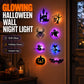 🎃👻 Leuchtende Halloween-Wandsticker – Gruselige Deko für Wände & Türen