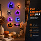 🎃👻 Leuchtende Halloween-Wandsticker – Gruselige Deko für Wände & Türen